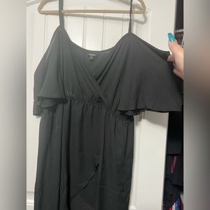 Torrid Cold Shoulder V Neck Hi Low Top 3